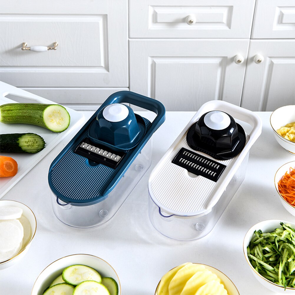 Multifunction Manual Vegetable Cutter Vegetable Cutter With Stainless Steel Blade Potato Carrot Grater Kitchen Tool Manual Dicer