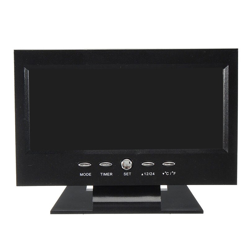 Digital Sound Sensor Light Up Clock with LCD and Display Calendar Temperature Alarm GR5