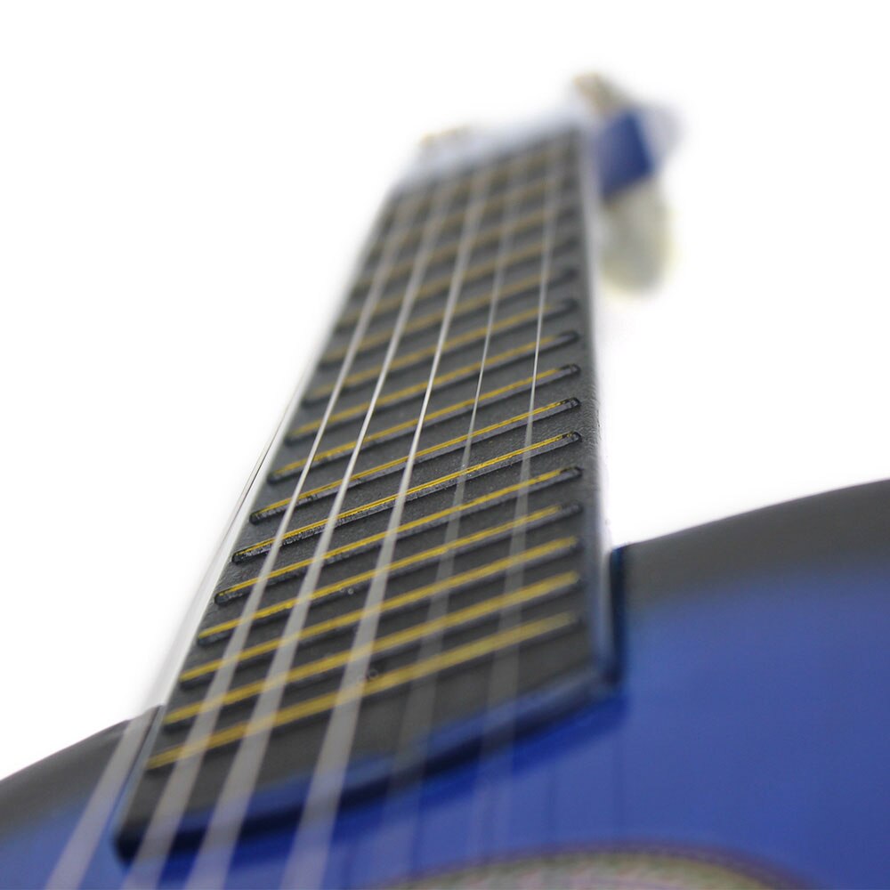 Stevige Muziekinstrumenten Kinderen Speelgoed Gitaar Kinderen Gitaar Hands-On Vermogen Student Ukulele Basswood 23 "Akoestische Gitaar