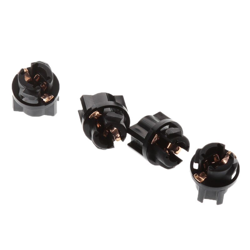 10 Uds bombilla automotriz 12V 1,2 W T5 bombillas halógenas T5 tomas 28GC