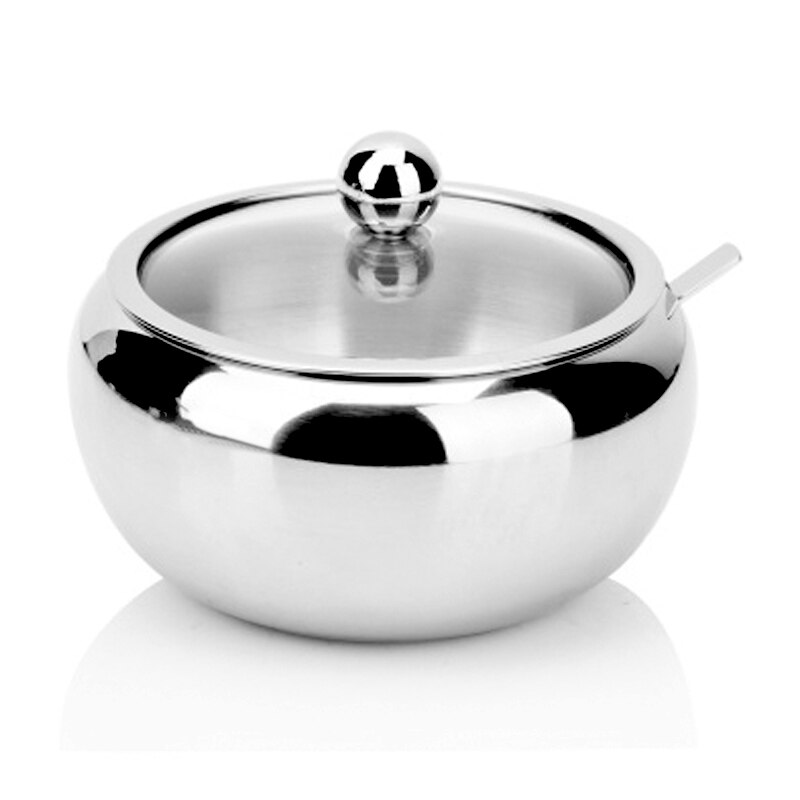 LYEOBOH Suikerpot met deksel en lepel, 470 ml suikerpot, keramische pot met deksel, suikercontainer voor koffiebar, suikerkommen voor aanrecht, Azucarera voor boerderij, huis en keuken, wit