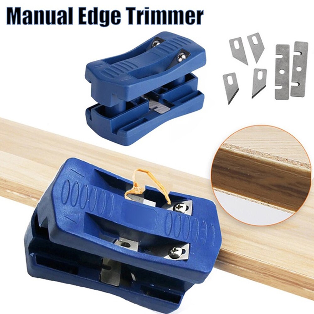 Edger Metal Scraping Machine Woodworking Manual Edge Strip Burr Edge PVC Straight Trimming Device Sharp Portable Trimming Header
