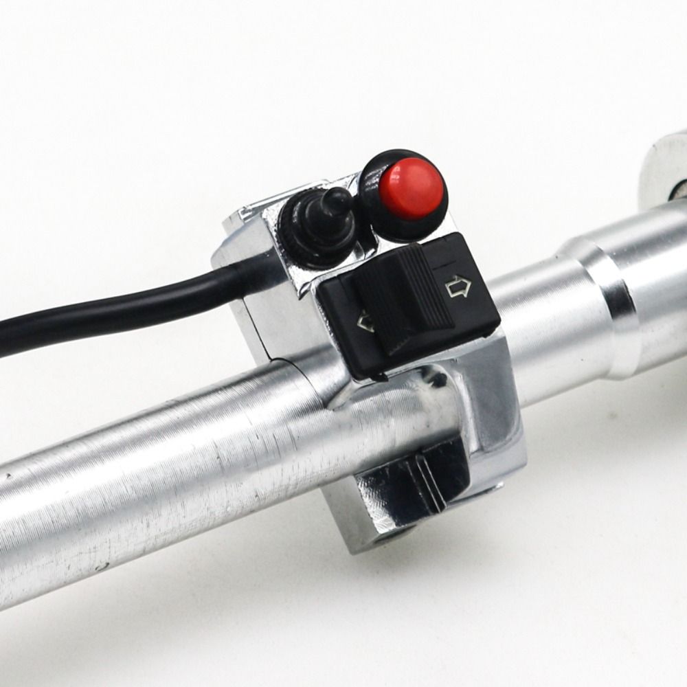 Interruptor multifunción 3 en 1 para motocicleta, controlador de luz para motocicleta, interruptor indicador de luz, botón de Control de bocina, indicador de señal de giro