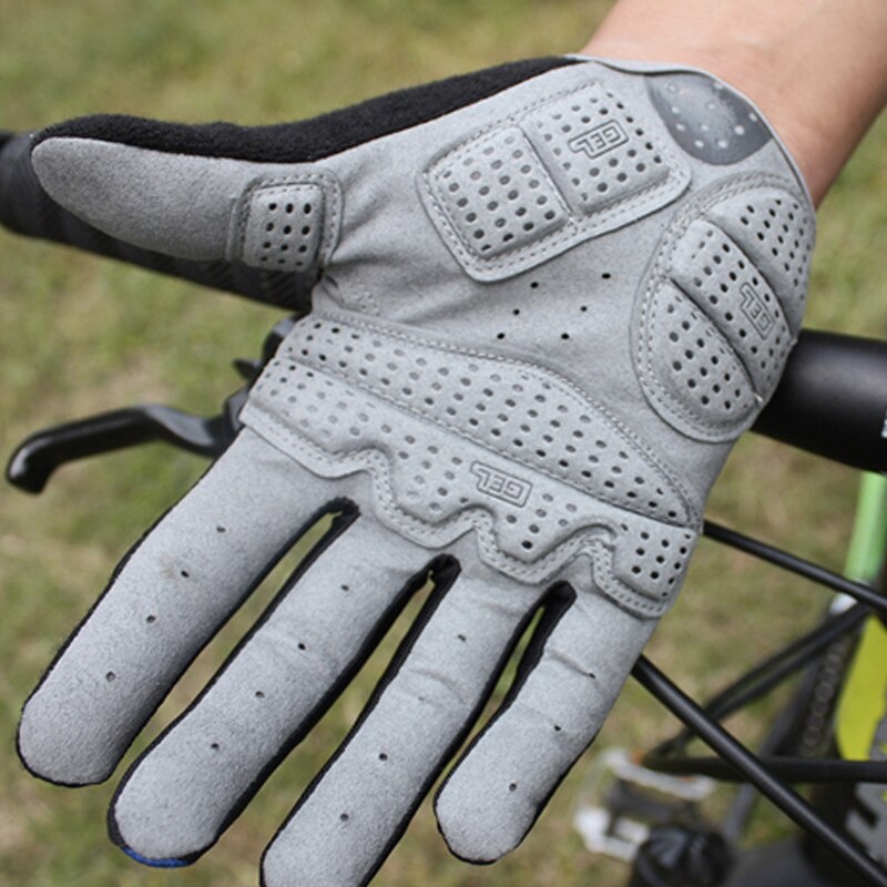 TANDT-Guantes de LICRA para ciclismo de montaña para hombre, manoplas de dedo completo de algodón para deportes al aire libre, Invierno