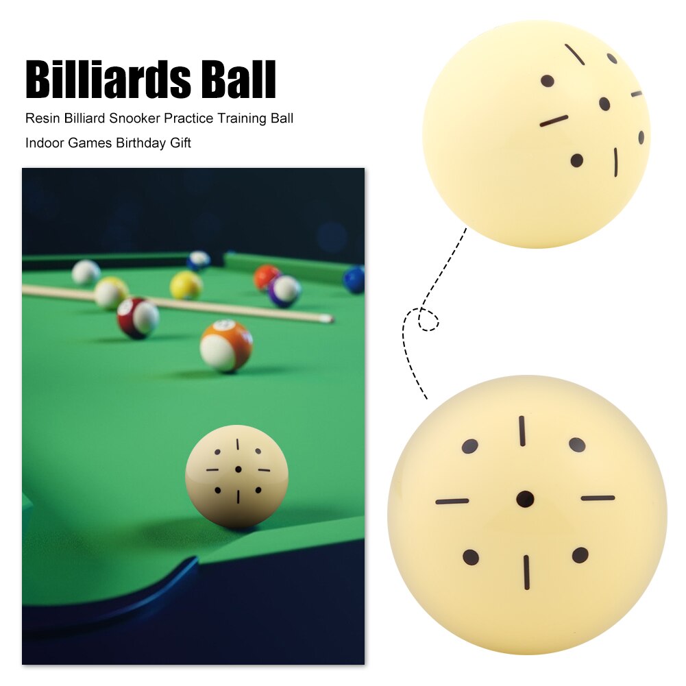 Tafeltennis Cue Bal Training Bal Cueball Thuis Training Hars Biljart Praktijk Pool Snooker Zwembad Bal Accessoires