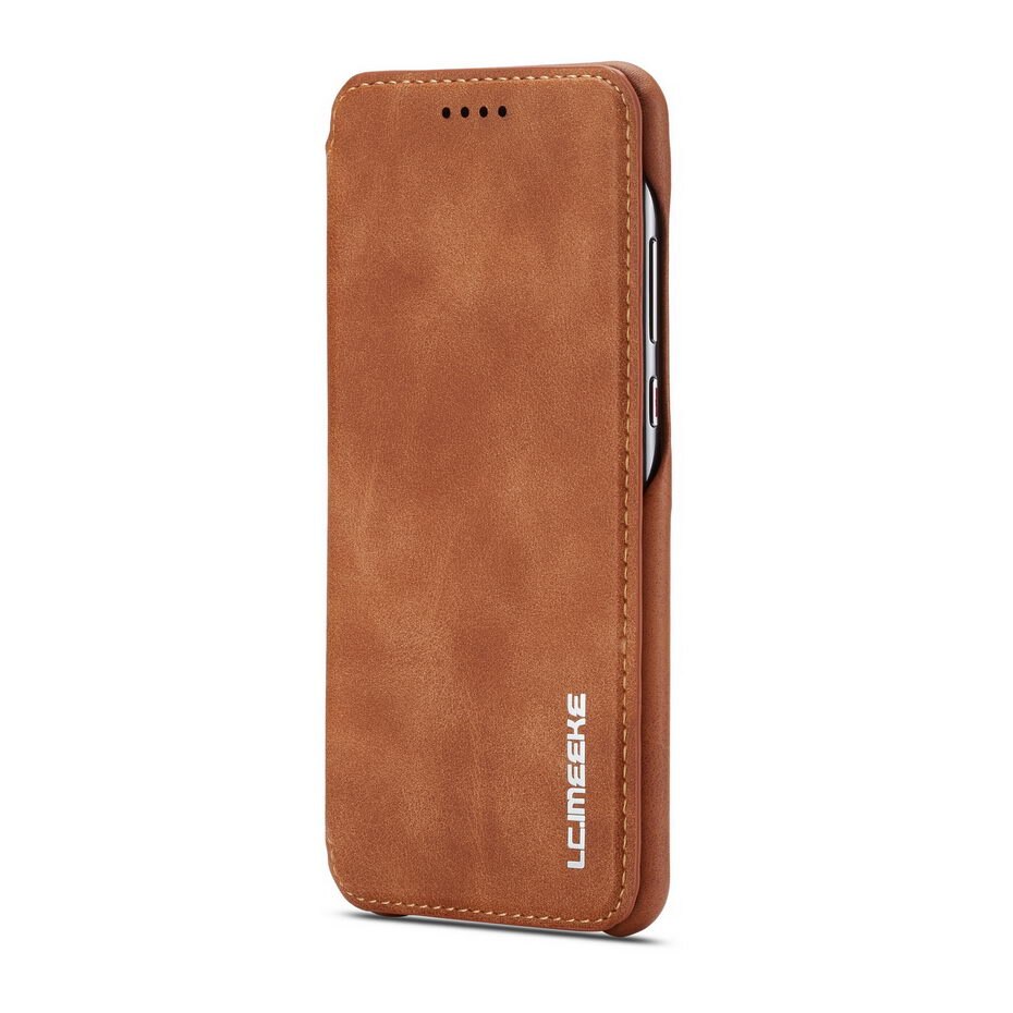 Flip Case For Samsung Galaxy A21S Case Leather Luxury Wallet Card Vintage Book Cover For Samsung Galaxy A 21 A21 S Case: Brown
