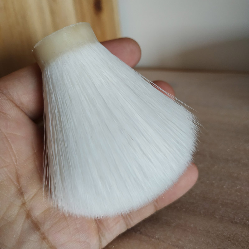 Dscosmetic śnieg białe włosy syntetyczne pędzle robić golenia