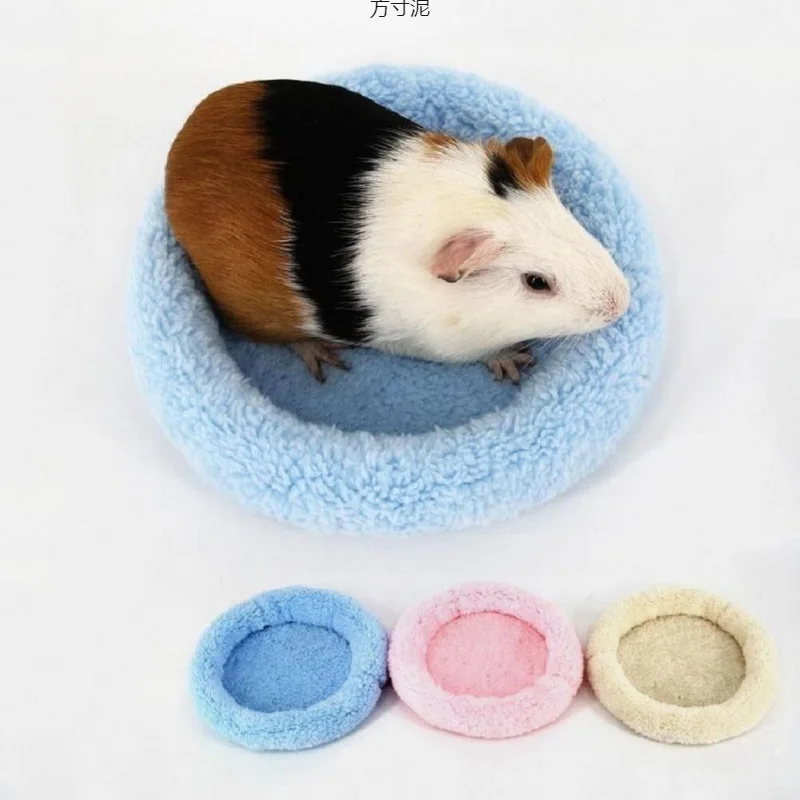 Tapis de nid de Hamster, petit litière pour animaux de compagnie, pour hérisson, écureuil, souris, Rats, cochon d'inde, coussin mignon, maison, nid de Hamster, produits pour animaux de compagnie