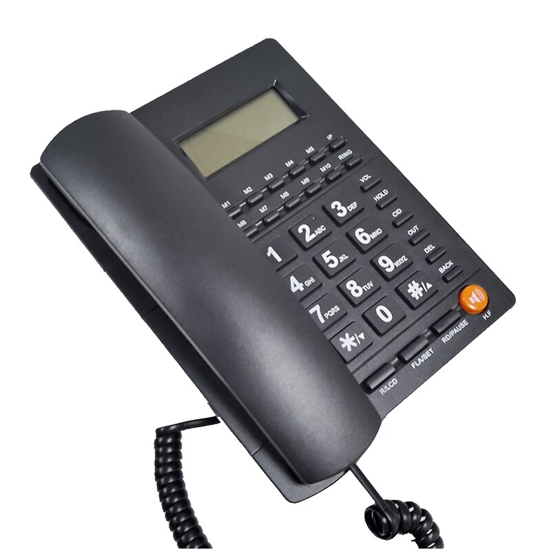 Good KX-L019 Telefone Landline Phone Caller ID Corded Telephone Desktop Telephone for Home Office Hotel Restaurant