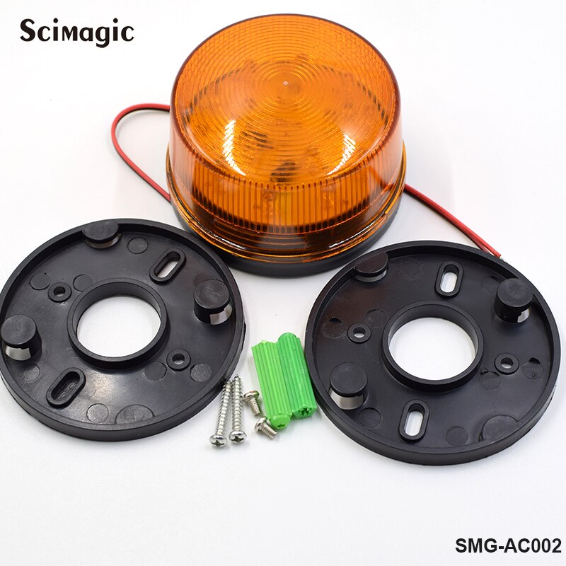 Smg 12V Of 24V Security Alarm Strobe Signaal Waarschuwingslampje Led Lamp Knipperlicht Slagboom Signaal Strobe knipperende Lamp