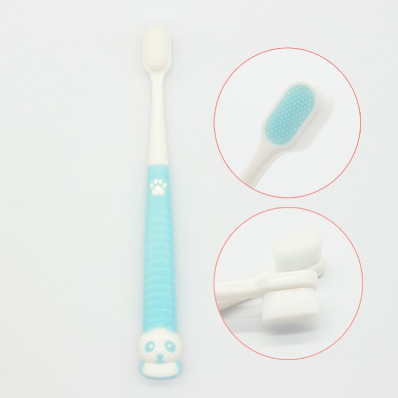 Children Kids Toothbrush Cute Soft Bristle Solid Color Toothbrush Girls Boys Kids Care Tooth Brush
