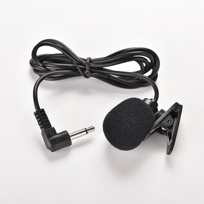 1PC 3.5mm Active Clip Microphone with Mini USB External Mic Audio Adaptor Cable for Go Pro Hero 3 3+ 4 Sports Camera PC Laptop