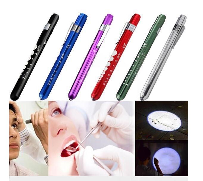LED Taschenlampe Arzt FÜHRTE Stift Licht LED Taschenlampe Tragbare Medizinische Erste Hilfe EMT Notfall Nützliche Multi Funktion