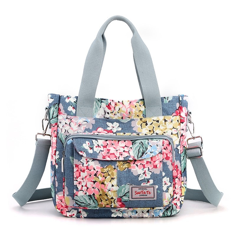 Vrouwen Schoudertas Zachte Vrouwelijke Messenger Bag Dames Nylon Draagbare Telefoon Crossbody Tas Tote Handtas