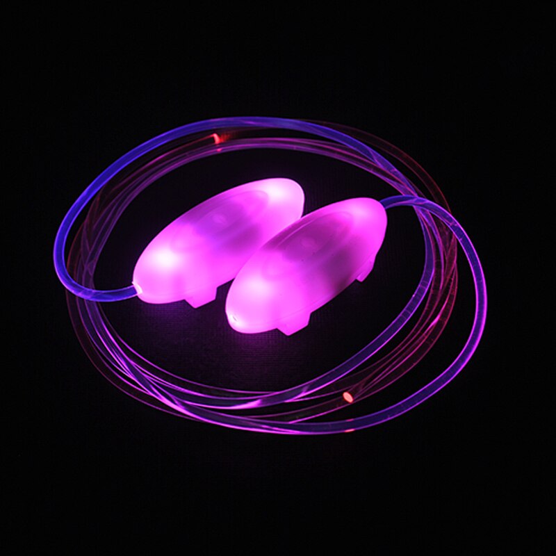 Led Sport Veters Flash Light Up Glow Stick Strap Schoenveters Party Club: Pink