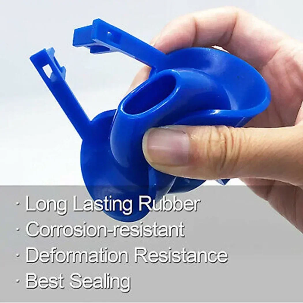 Toilet Aftapkraan Flush Vervanging Rubberen Flapper Badkamer Tool Kit Universele Toilet Flapper Seal Verstelbare Tank Flap Cover