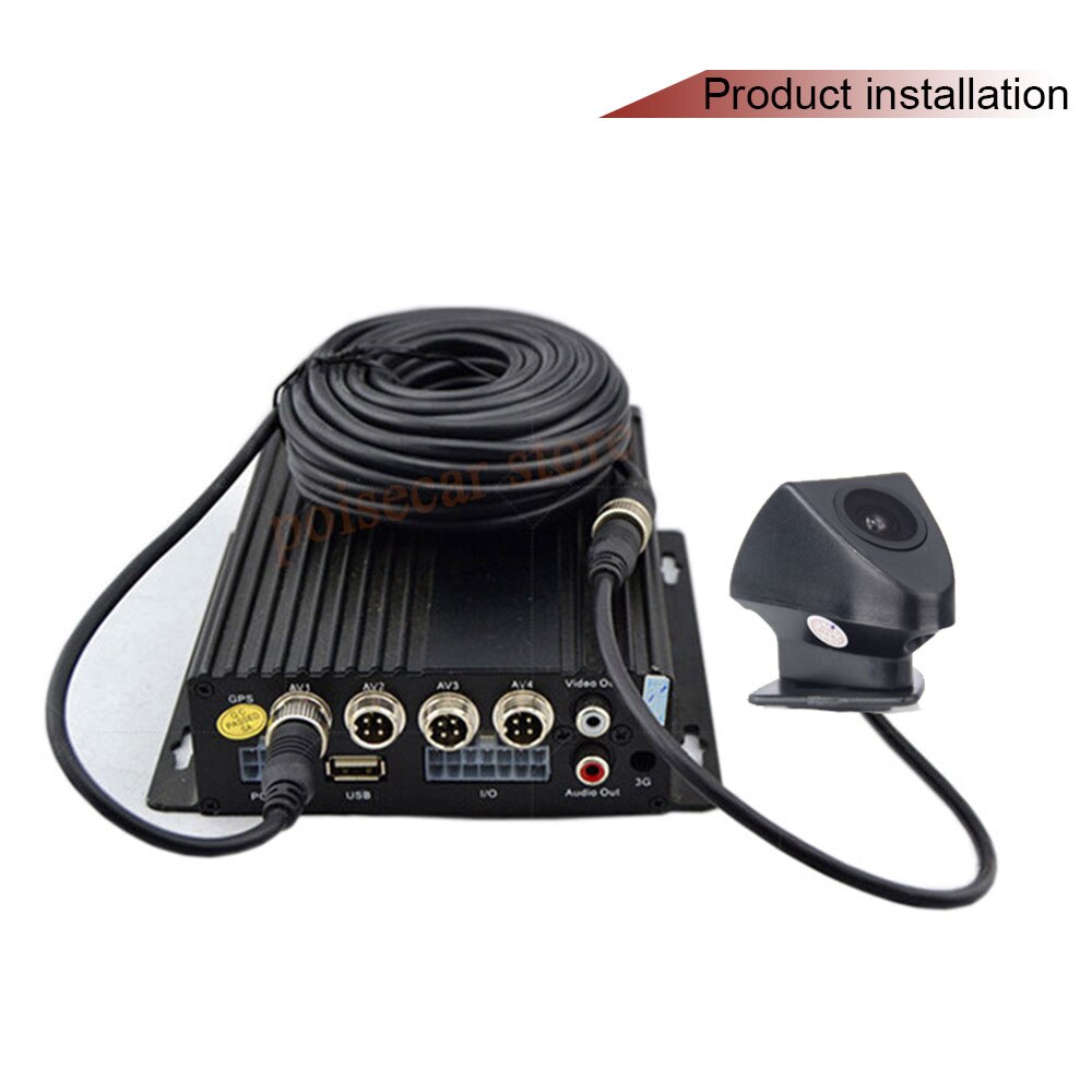 16FT 5M 5pcs Car Video Extension Cable 4-Pin Aviation Connector car camera Video For Camera DVR