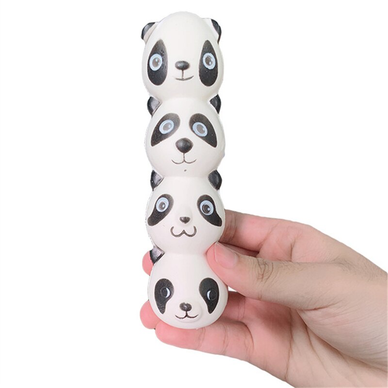 Kawaii Kat Eenhoorn Pen Cap Squishy Langzaam Stijgende Potlood Houder Zachte Squeeze Toy Stress Relief Xmas Speelgoed Voor kinderen: Licht Geel