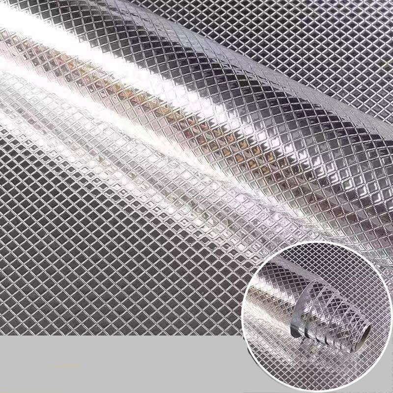 Multi Kitchen olejoodporne naklejki wodoodporne folia aluminiowa szafka kuchenna szafka samoprzylepna naklejka na ścianę tapety zrób to sam: diamond / Thicken 60x100cm