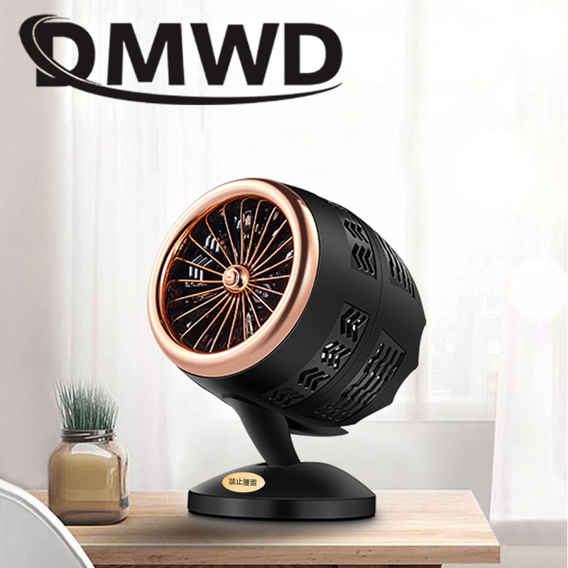 Dmwd mini elektrisk luftvarmer blæser bærbar personlig plads vinter varmere maskine desktop opvarmningsovn radiator eu os