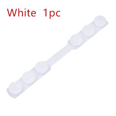 1/4 pièces réglable anti-dérapant masque oreille poignées Extension crochet masques faciaux boucle support ajustement masque étendre ceinture oreille crochets: 1PC white