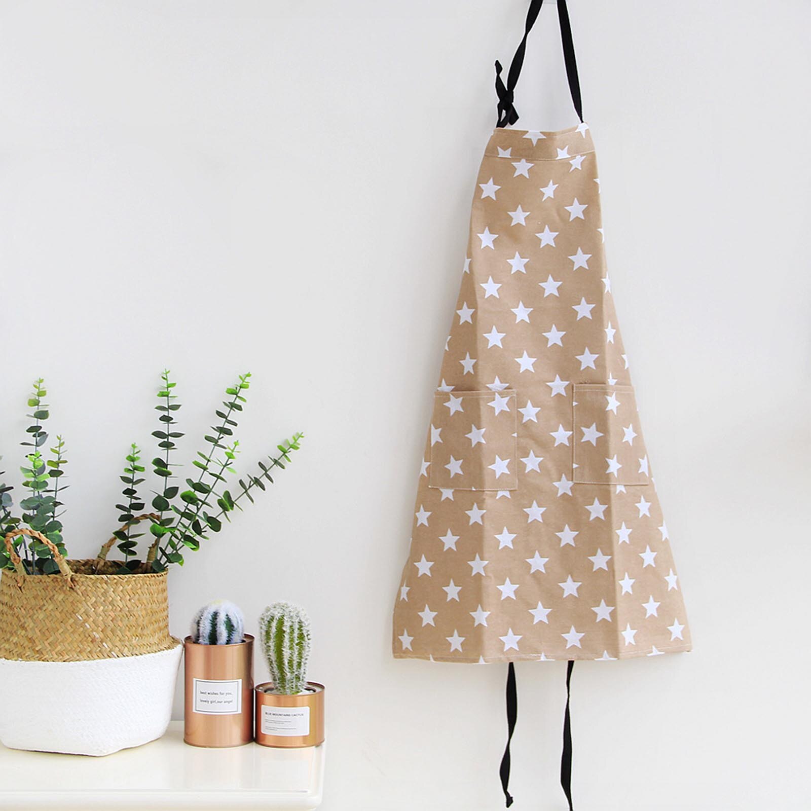 Witte schorten voor vrouwen, half schort meid kanten zoom katoenen schort retro serveerster schort met zak voor koken restaurant