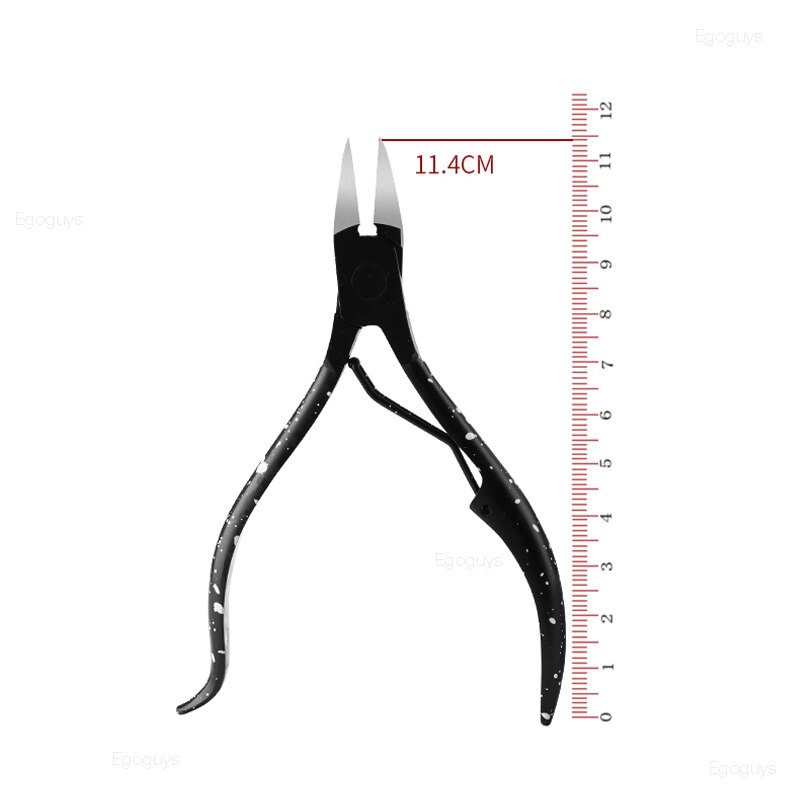 Tijeras para cutículas de acero inoxidable, herramientas de manicura pedicura, Tijera para piel muerta cortauñas dorada/plateada/arcoíris: 15