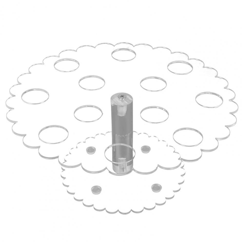 APS 11881 Matt Polished Stainless Steel Ice Cream Cone Stand With Non