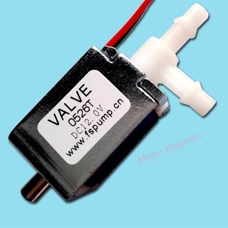 DC 6V 12V 24V 2-position 3-way Micro Electric Solenoid Valve Gas Air Flow Control Valve
