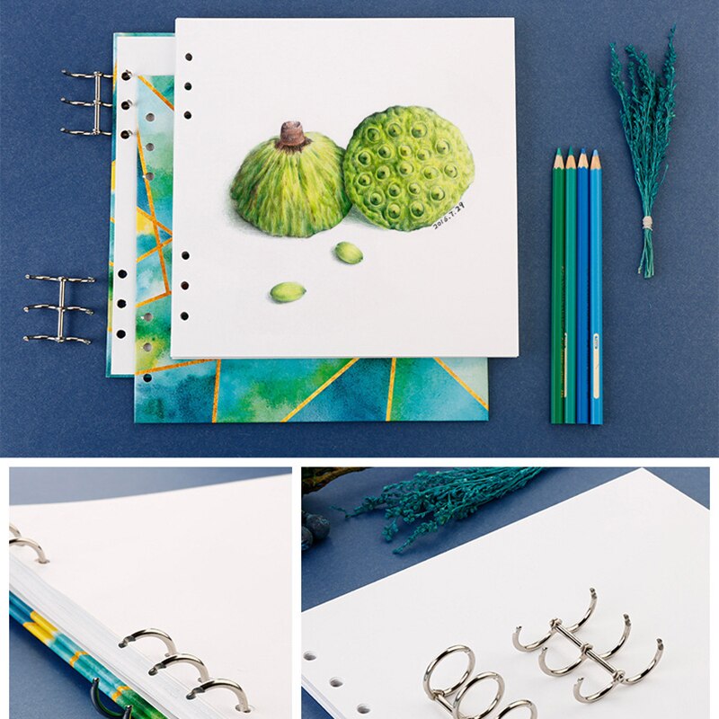 Carnet de croquis carré stylo crayon dessin livre 100g papier 40 feuilles carnet de croquis pour dessin peinture