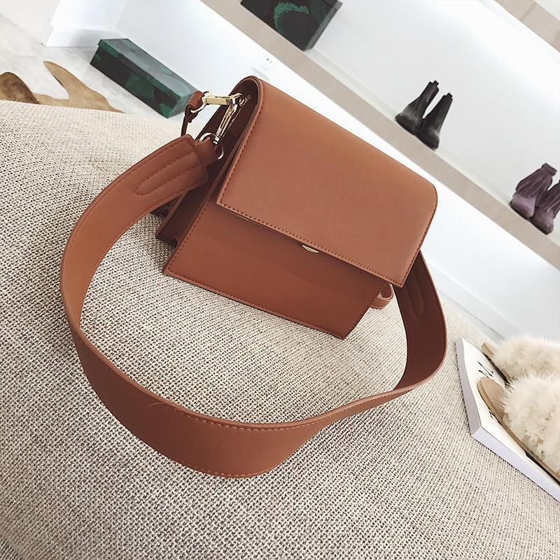 Vintage Female Brief Bag All-match Shoulder Strap Organ Cross Body Bag Women Messenger Small Bag Casual Office Handbag