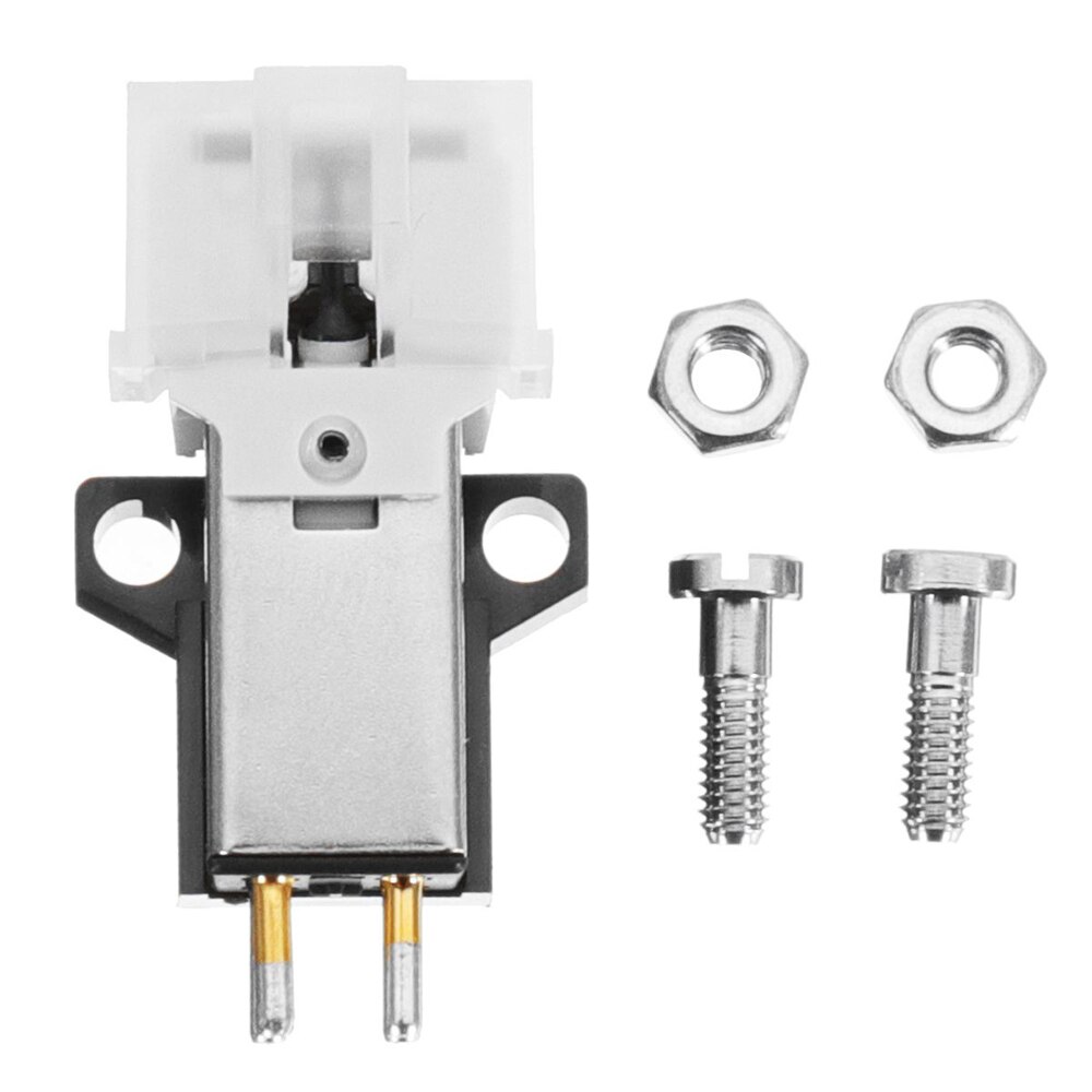 Stylus with turntable head 4-pin contacts for turntable gramophone LP needle black 493663