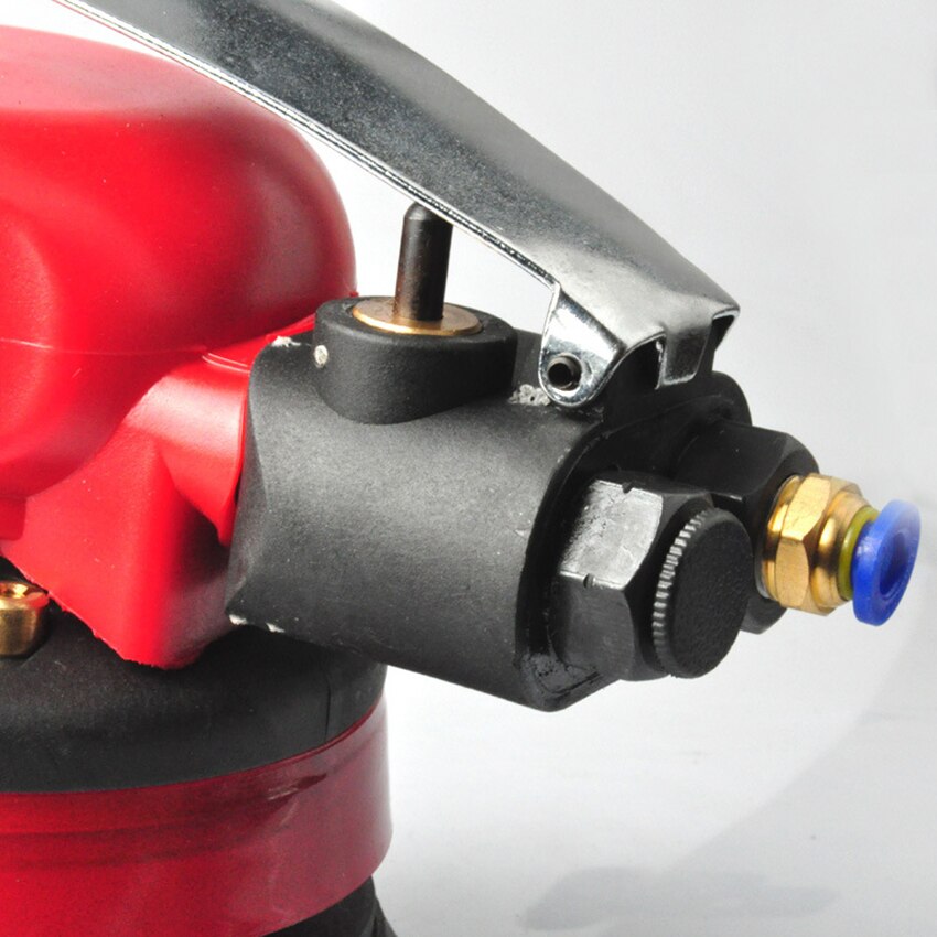 Air Grinder, 5 Inch Disc Air Wet Stone Polisher 10000rpm with 5.5 Meters Hose, 1/4 Inlet Air Polisher Grinding Machine