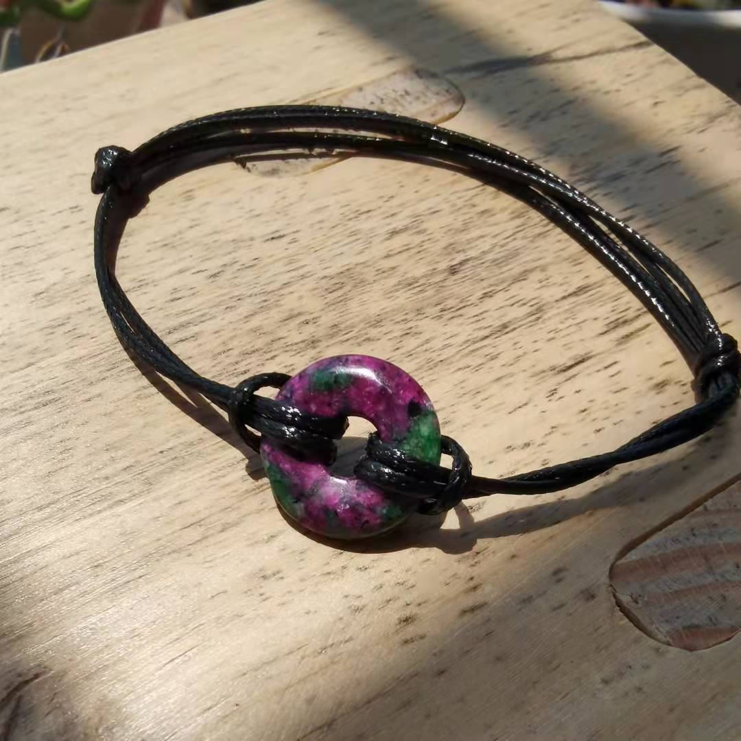 Brons Buis Armband Voor Mannen, Mannen Armband Met Feather Charm, Mannen Armband: A12