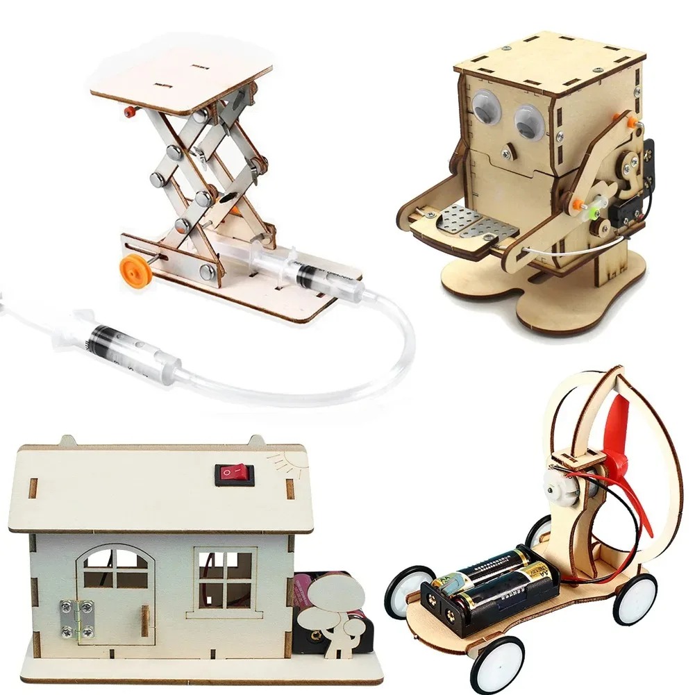 Mini voiture RC à monter soi-même, Kit d'assemblage, enseignement, apprentissage, STEM, école, laboratoire, expérience scientifique, jouet éducatif pour enfants
