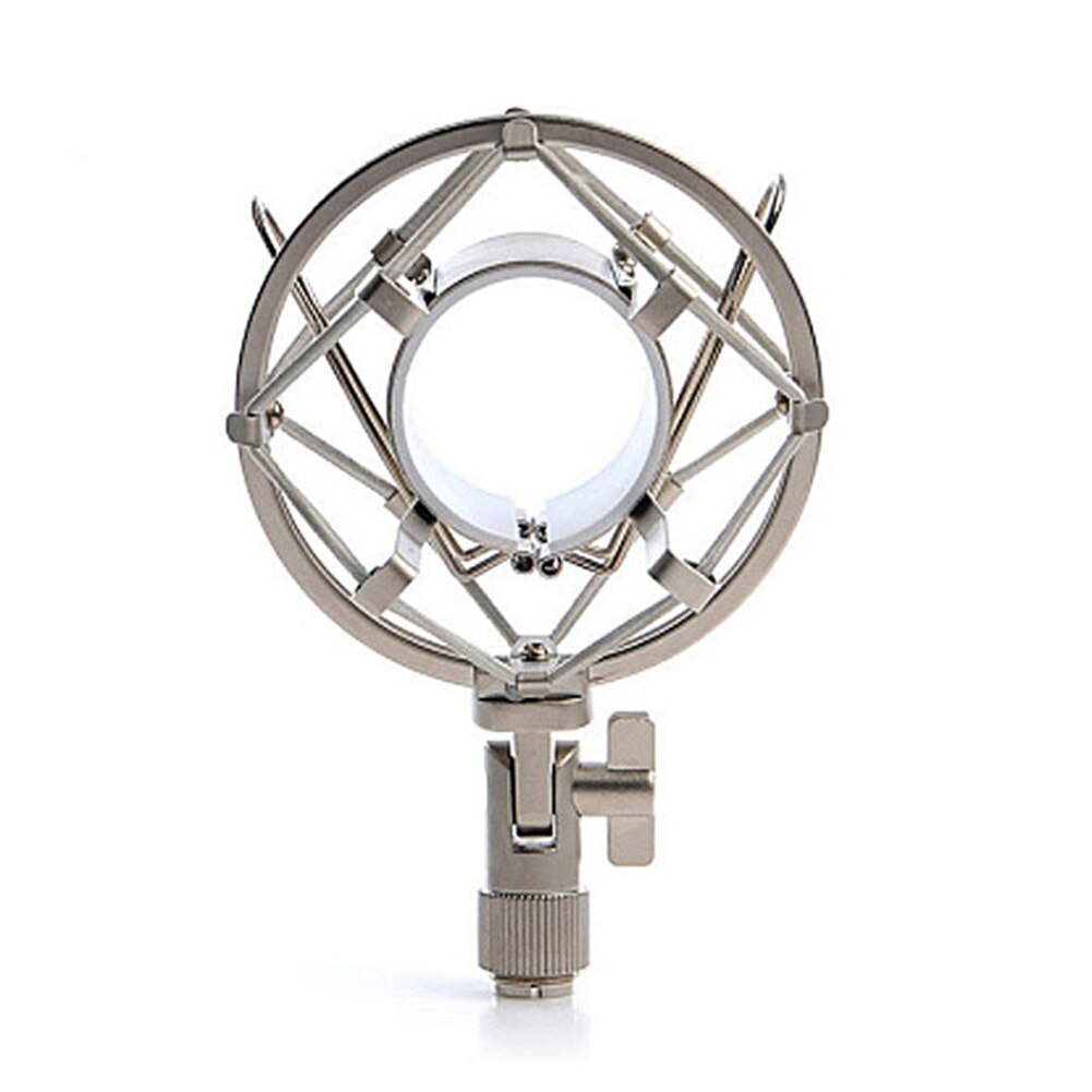 Condenser Protective Clip Studio Recording Adjustable Mic Holder Microphone Shock Mount Spider Practical Computer
