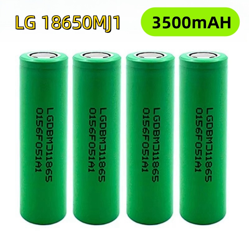 18650 3500mAh batería de litio 3,7 v 25A INR18650 MJ1 batería de herramienta eléctrica de alta potencia 18650 batería recargable + cargador