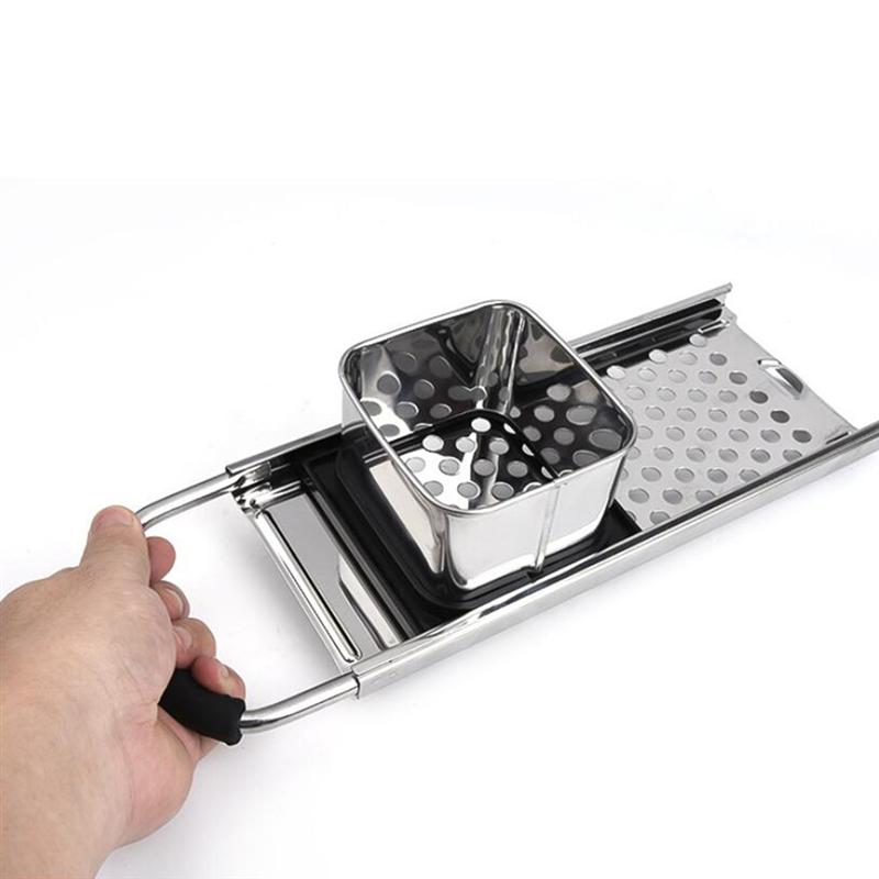 1Pc Stainless Steel Noodle Maker Manual Noodle Machine (Silver Black)