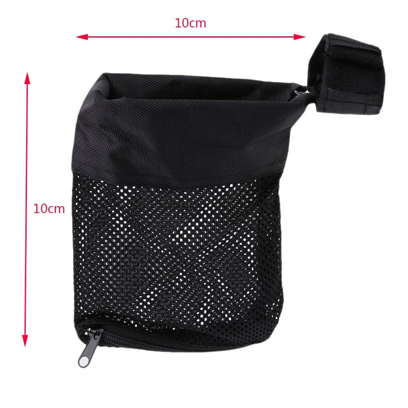 Brass Catcher Quick Release Shell Catcher With Detachable Picatinny Heat Resistant Thickened Mesh AMMO Pouch For ar15: black color