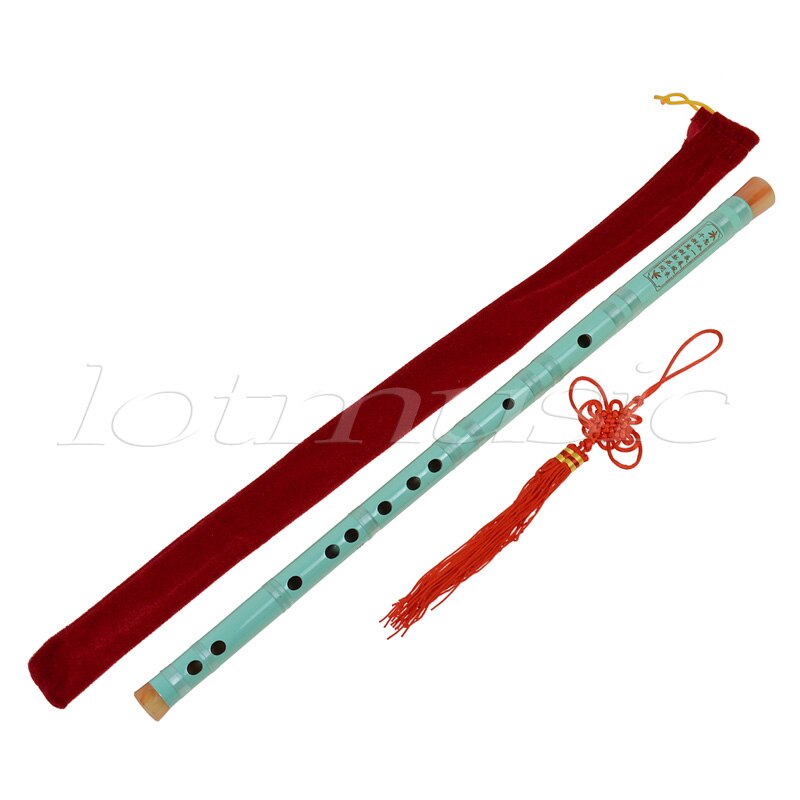 Kmise-flauta de bambú chino tradicional, instrumento Musical de llave