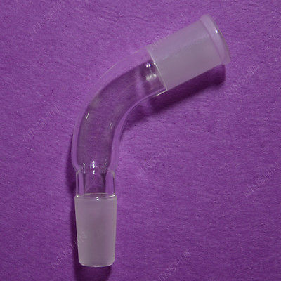 Glass Bend Connecting Tube,Ground Joint 24/40,105 Degree,GG17 Labware