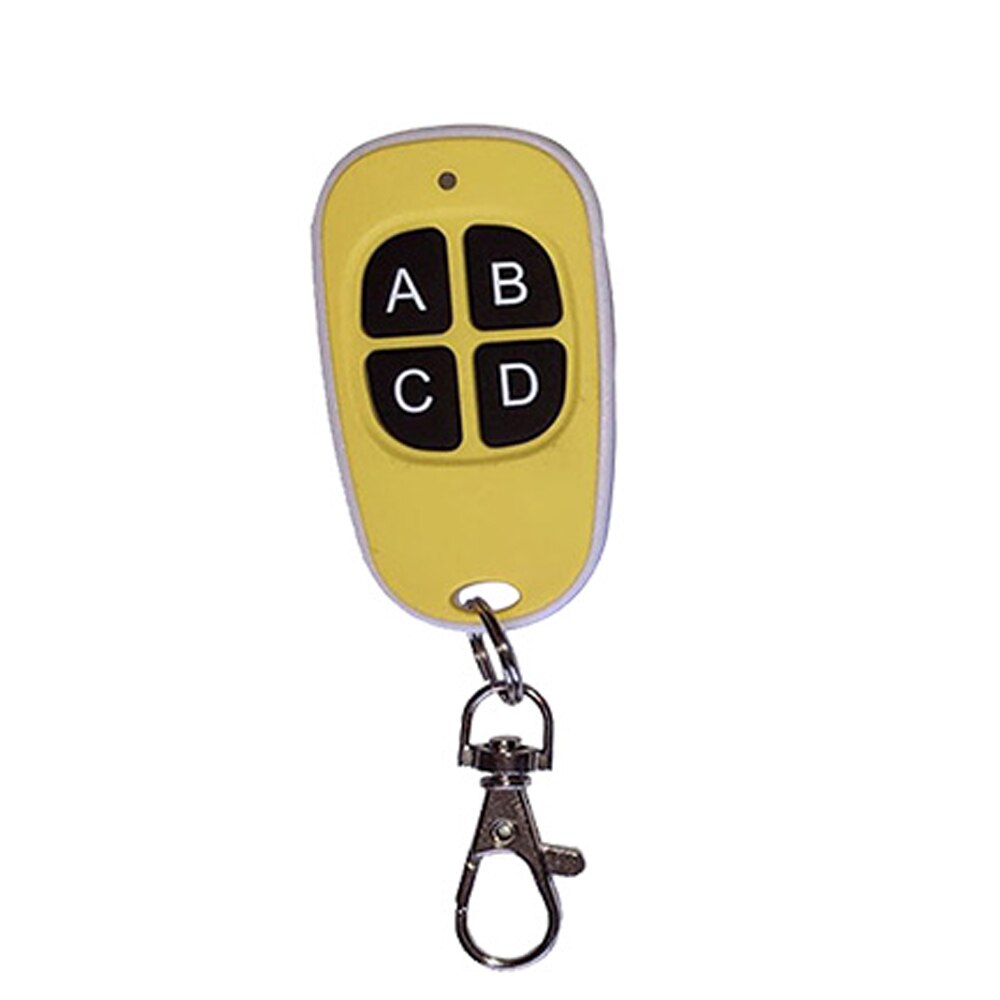 433.92 Mhz Duplicator Copy Code Remote Control Wireless Door Duplicate Key Fob 433MHZ Cloning Gate Garage: Yellow