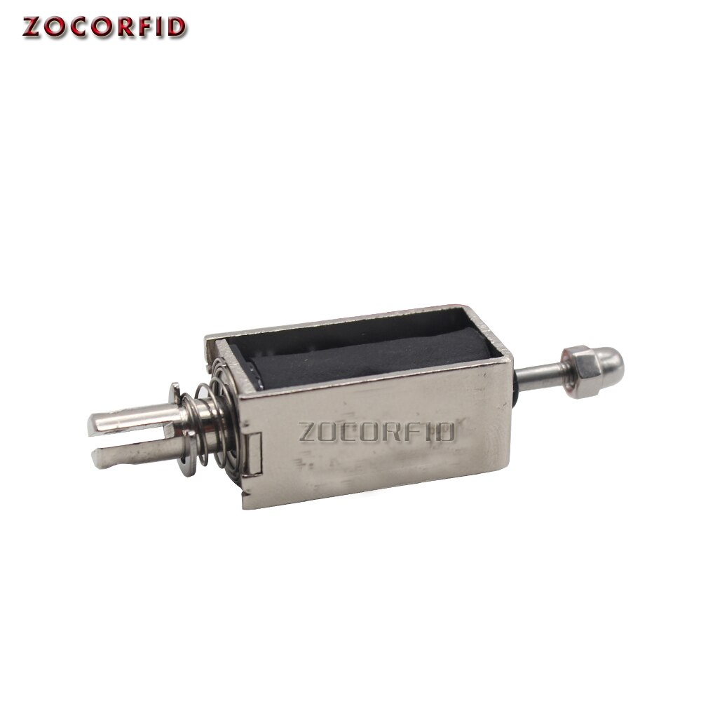 0630B Easy Operation Open Frame Actuator Linear Durable Push Pull Tools Solenoid Electromagnet Mini Electric Magnet DC Through T