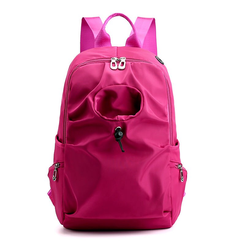 Paars Oxford Vrouwen Rugzak Zomer Schooltassen Voor Meisjes Zwart Outdoor Reizen Rugzak Vrouwelijke Tassen: Hot Pink