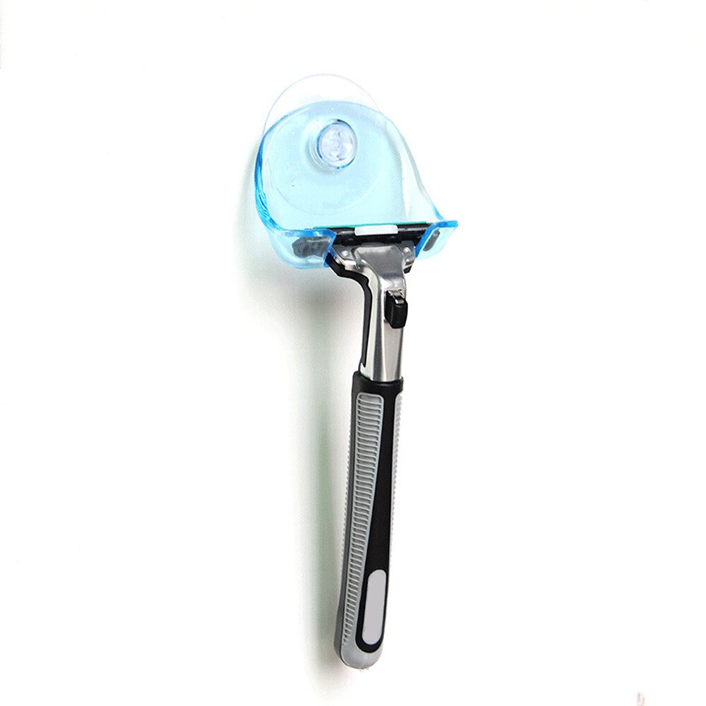 Shaver Toothbrush Holder Washroom Wall Sucker Suction Cup Hook Razor Bathroom Washroom Wall Sucker Cup Man Razor Holder