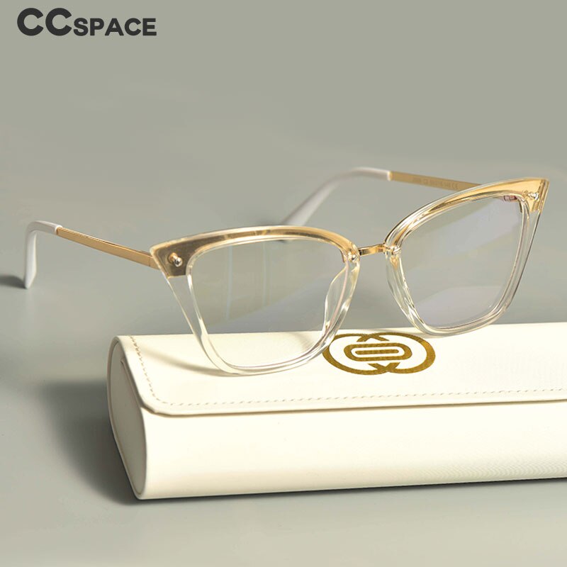 Lunettes de vue Anti-lumière bleue TR90 œil de chat Sexy pour hommes et femmes, montures, à la , pour ordinateur, 53384