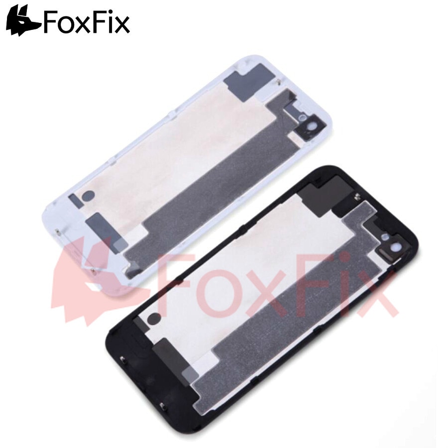 Back Housing For iPhone 4 4S Back Battery Cover Rear Glass Panel Door Plate Case For Apple iPhone 4S Housing 4G Body Replacement