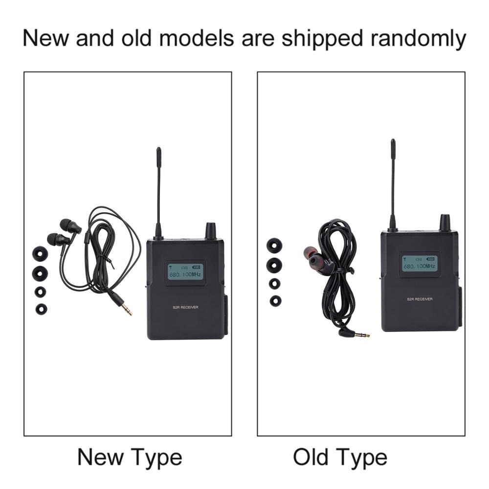 Per ANLEON S2-R Antenna ad alta sensibilità Monitor da palco Wireless 670-680MHz chiaro microfono per Monitor da palco con ricevitore audio