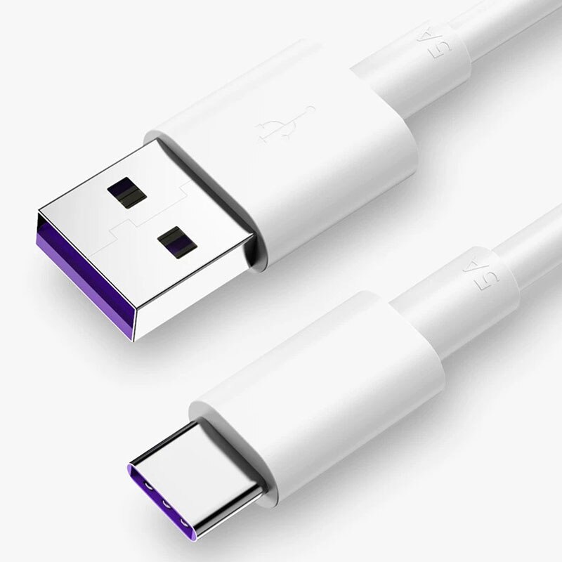 0.25m 1m 1.5m 2m 5a usb type c-kabel supercharge usb c-kabel voor huawei  p20 snellader snel opladen mobiele telefoon oplaadkabel