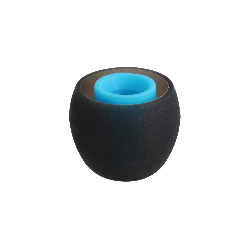 3.8mm Silicone Ear Tips 12pcs In-ear Earphone Covers Cap Earbuds Rubber Headphone Replacement Earplug Pads Cushion: 2XS / MULTICOLOR